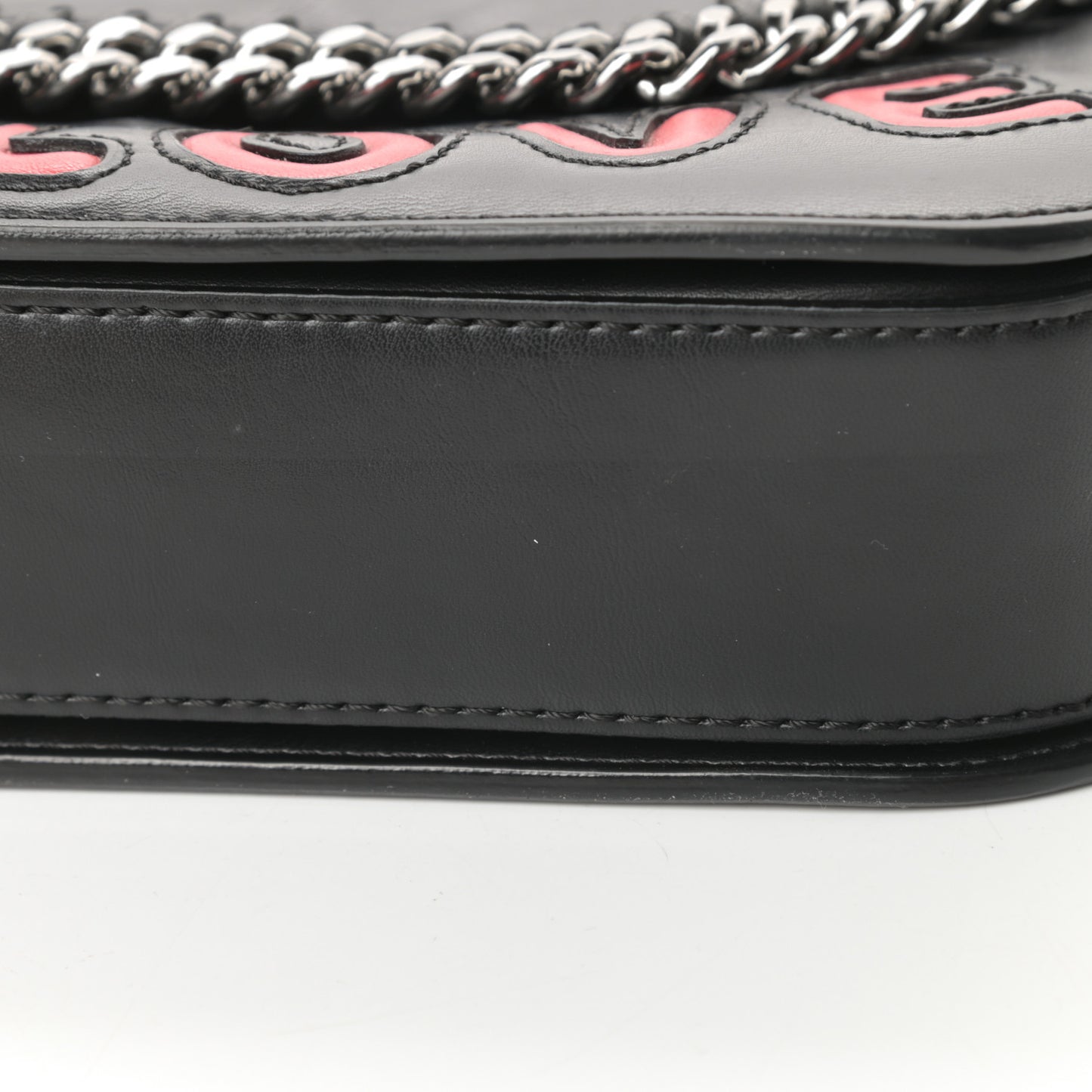 Eco Alter Nappa Falabella Box All Is Love Shoulder Bag Black