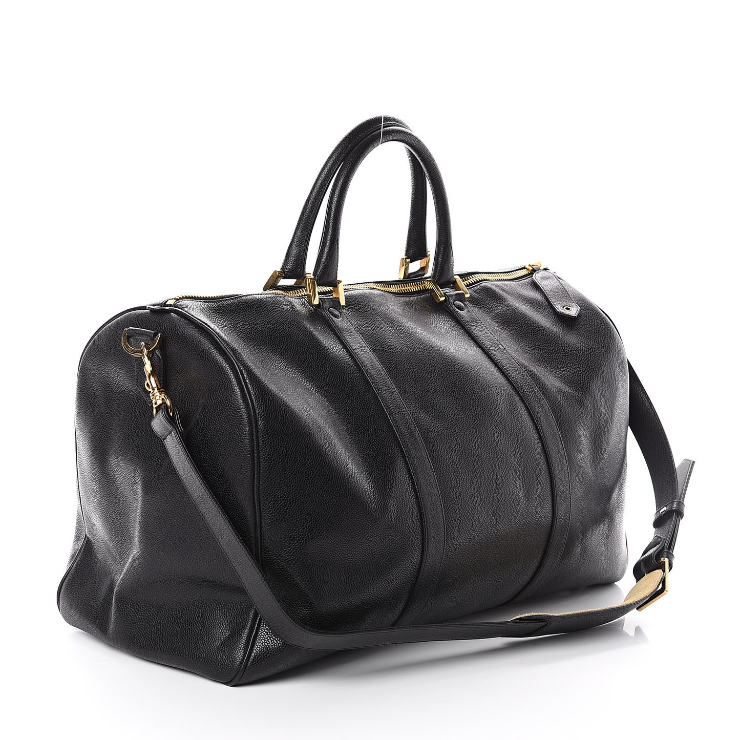 Caviar Timeless CC Duffel Bag Black