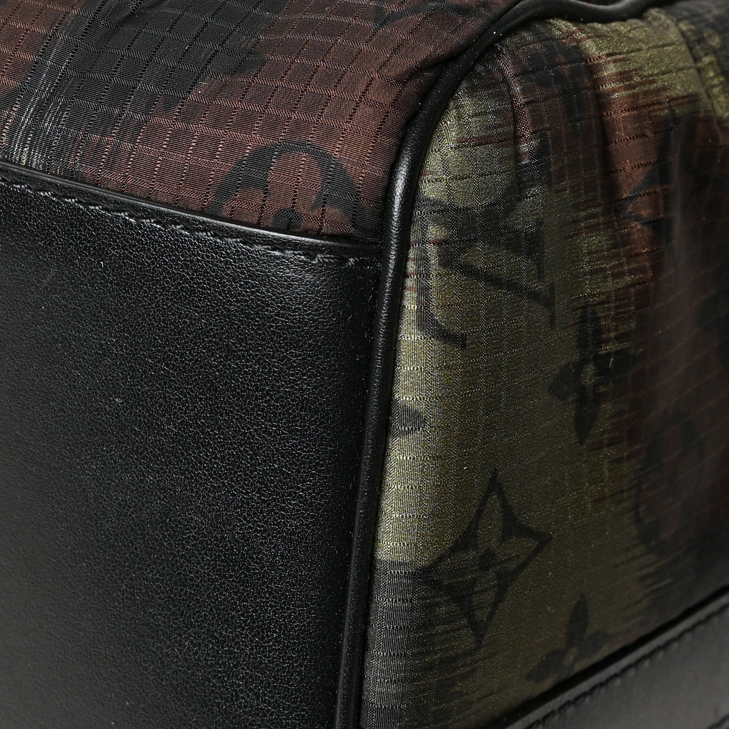 Louis Vuitton Nylon Monogram Camouflage Keepall Bandouliere 50 Kaki 11 of 11