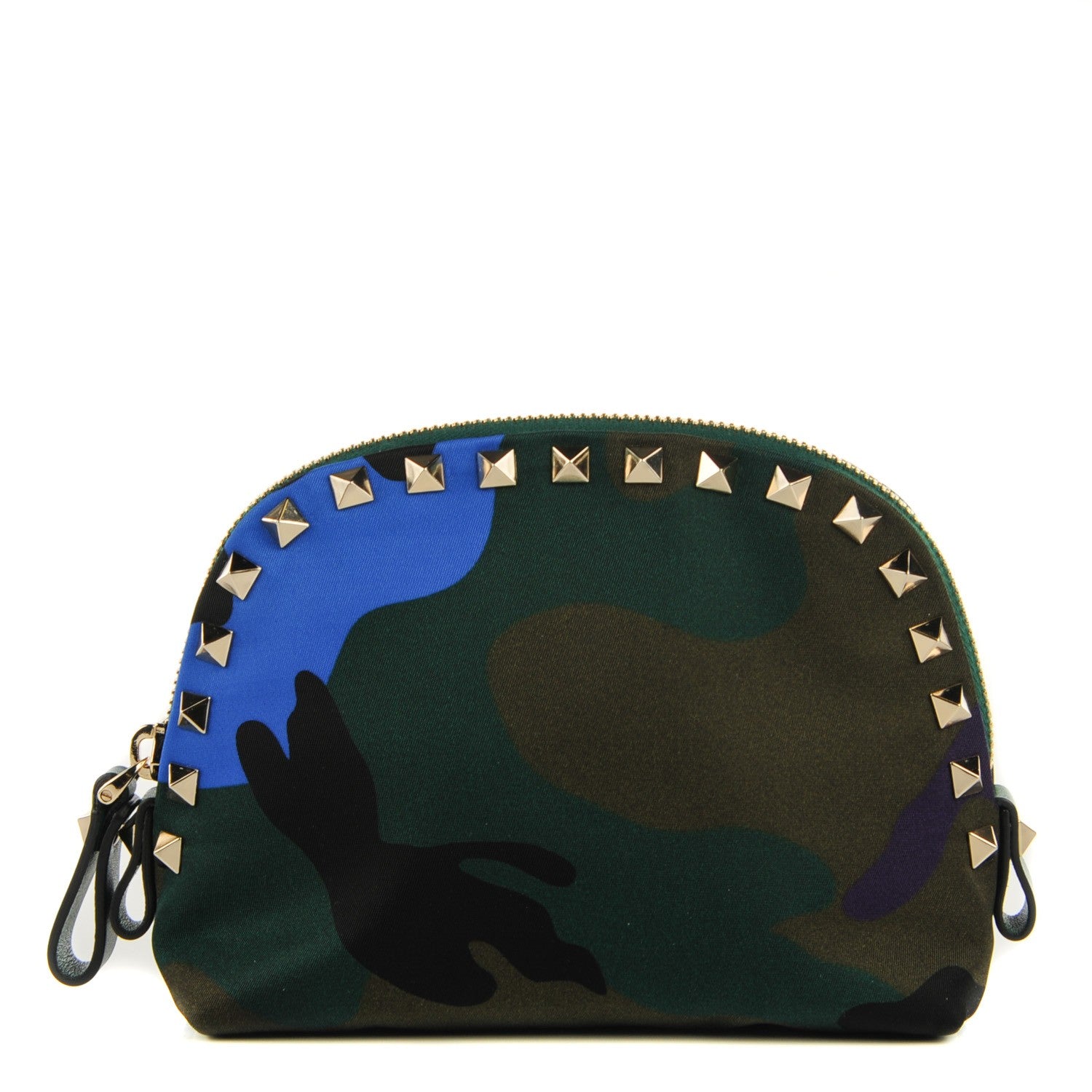 Valentino Garavani Nylon Camouflage Rockstud Cosmetic Pouch Multicolor 1 of 8