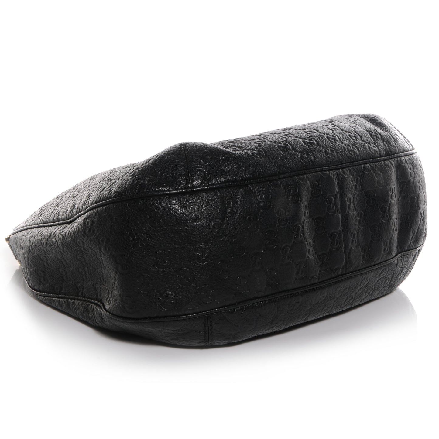 Guccissima New Ladies Web Large Hobo Black