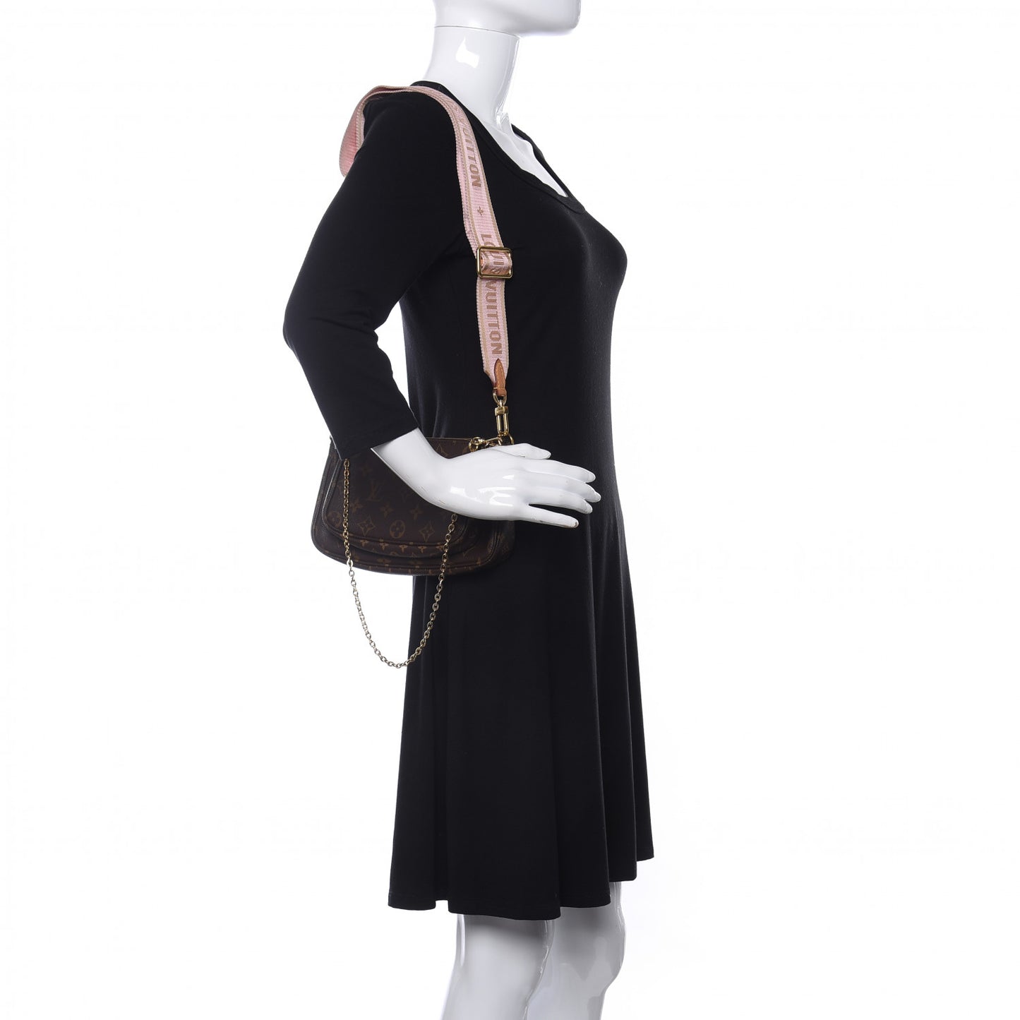 Monogram Multi Pochette Accessories Rose Clair