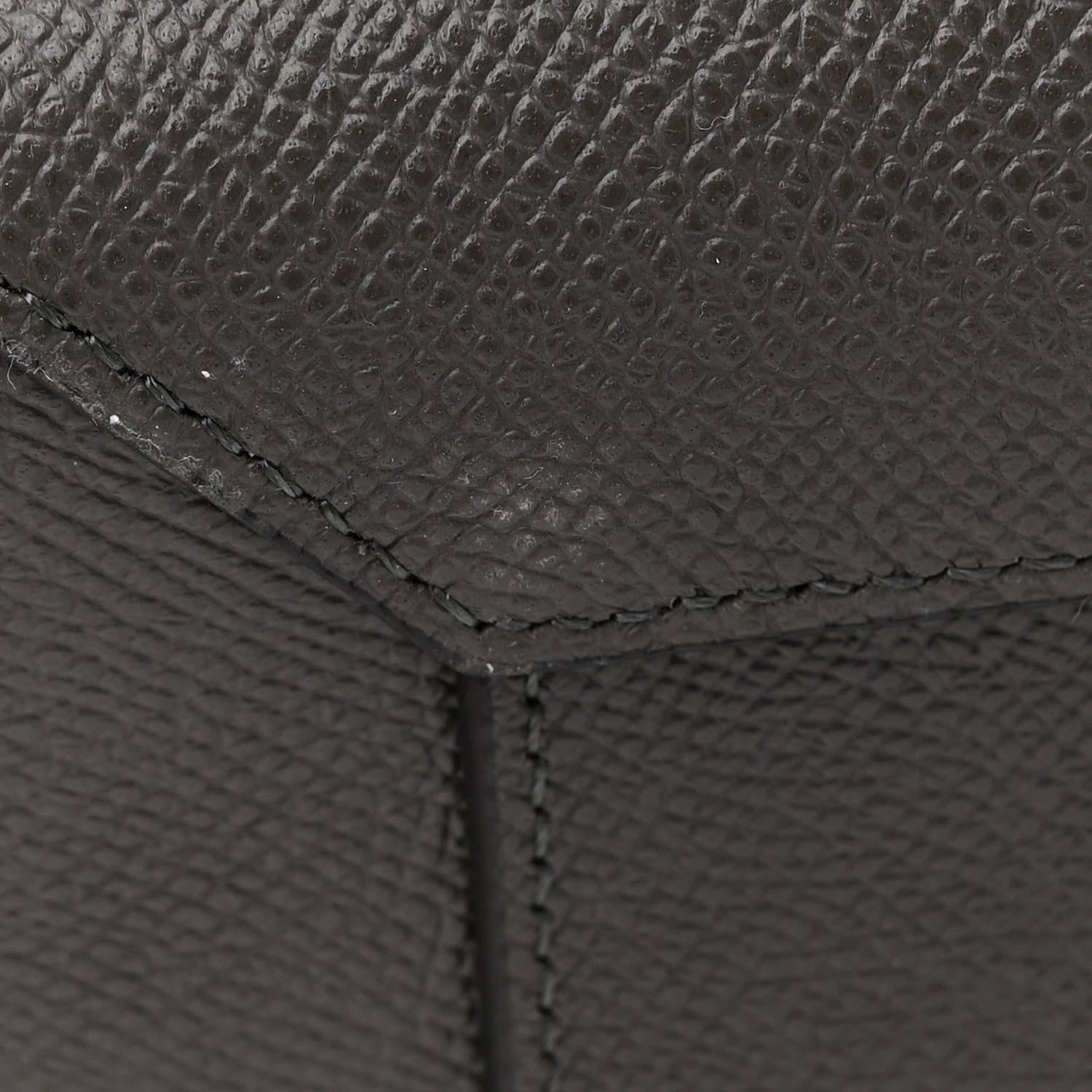 Celine Grained Calfskin Micro Belt Bag Grey 14 of 14