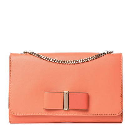 Chloe Lambskin Bow Wallet On Chain 1 of 11