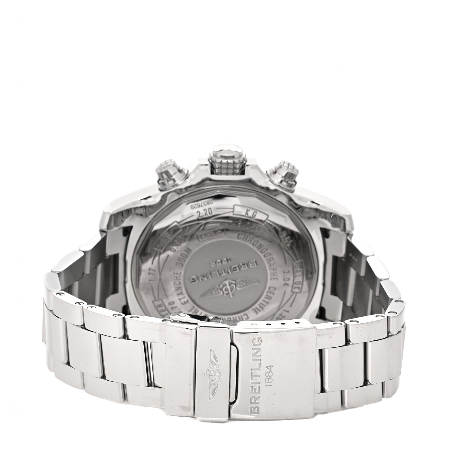 Breitling Stainless Steel 48mm Super Avenger II Automatic Watch Volcano Black A13371 3 of 5