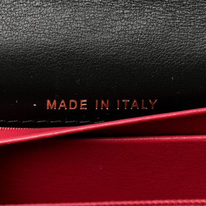 Chanel Shiny Goatskin Quilted Chanel 19 Flap Wallet Black 8 of 10