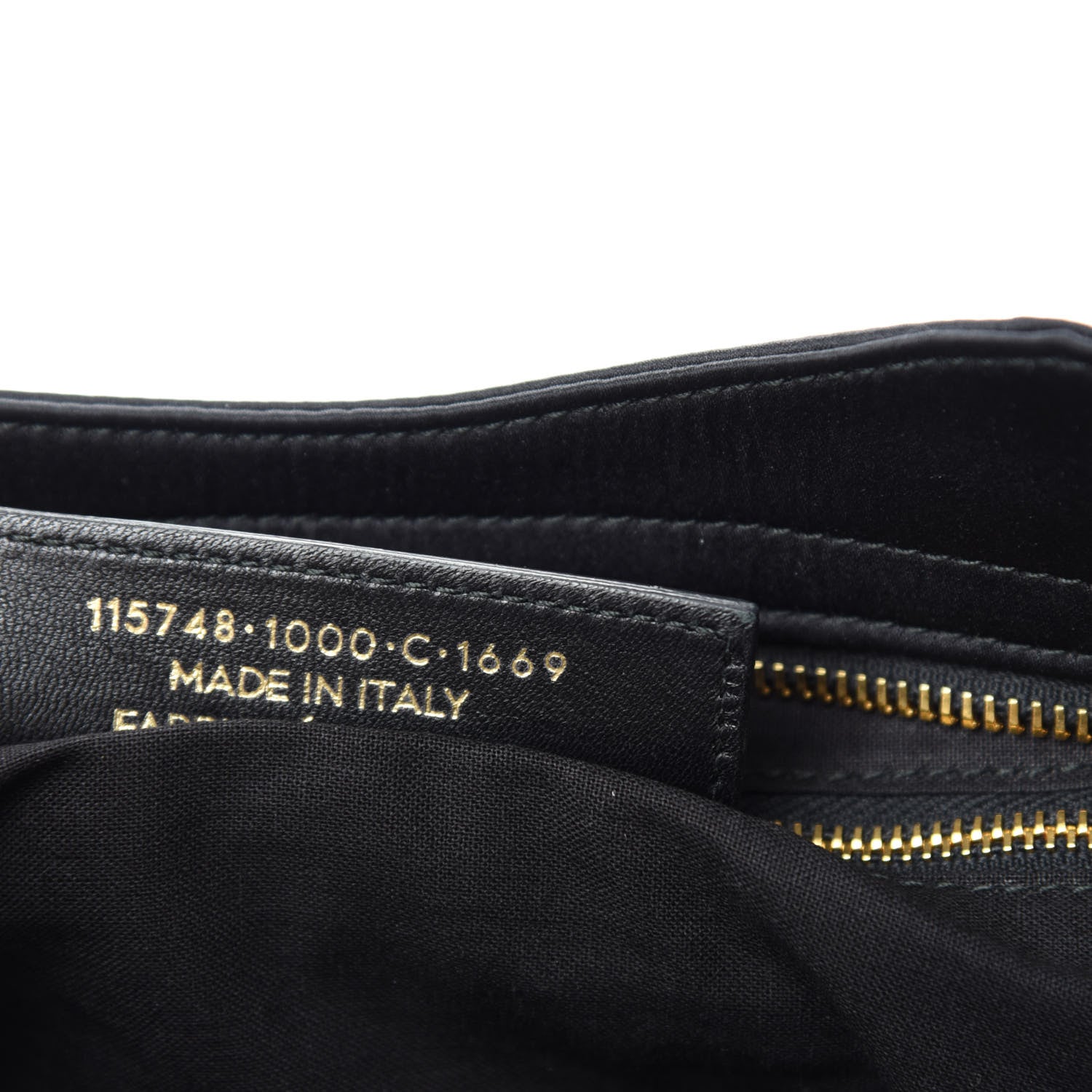 Balenciaga Satin Classic Gold Hardware City Black 9 of 10