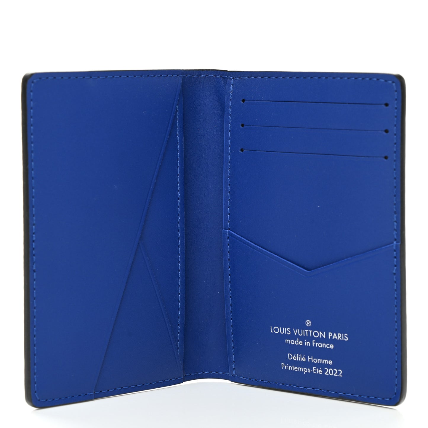 Taurillon Illusion Pocket Organizer Bleu Rose
