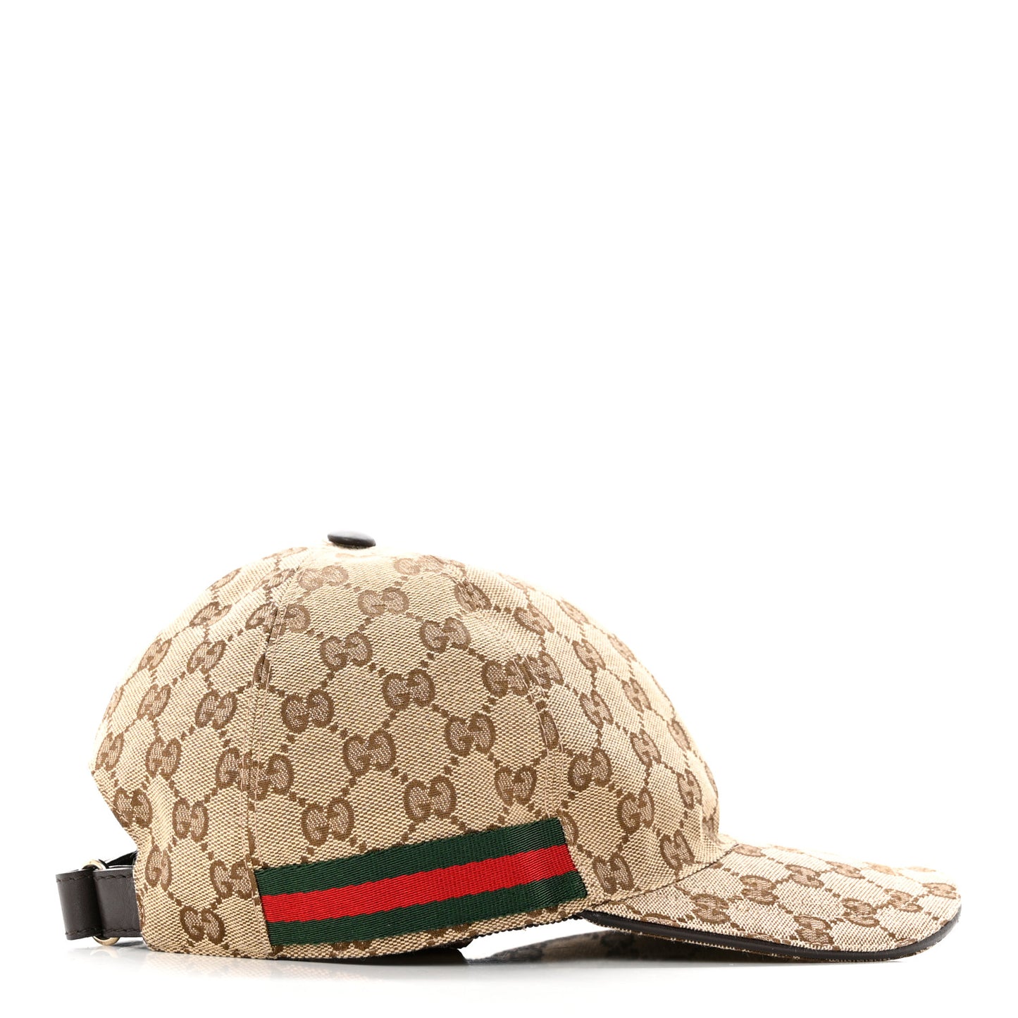 Monogram Web Baseball Hat L Beige Cocoa