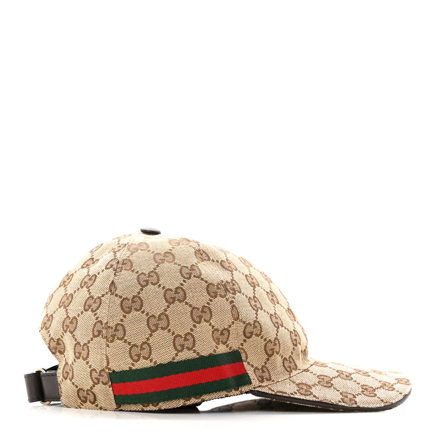 Gucci Monogram Web Baseball Hat L Beige Cocoa 6 of 10