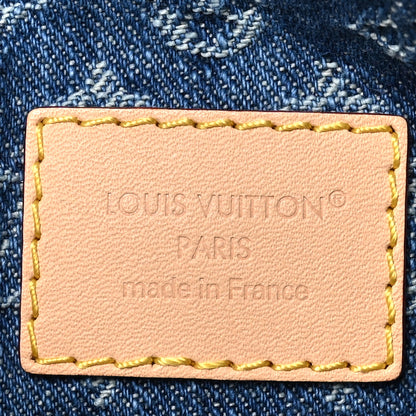 Louis Vuitton Monogram Pochette Accessories Cargo Blue Denim 6 of 10