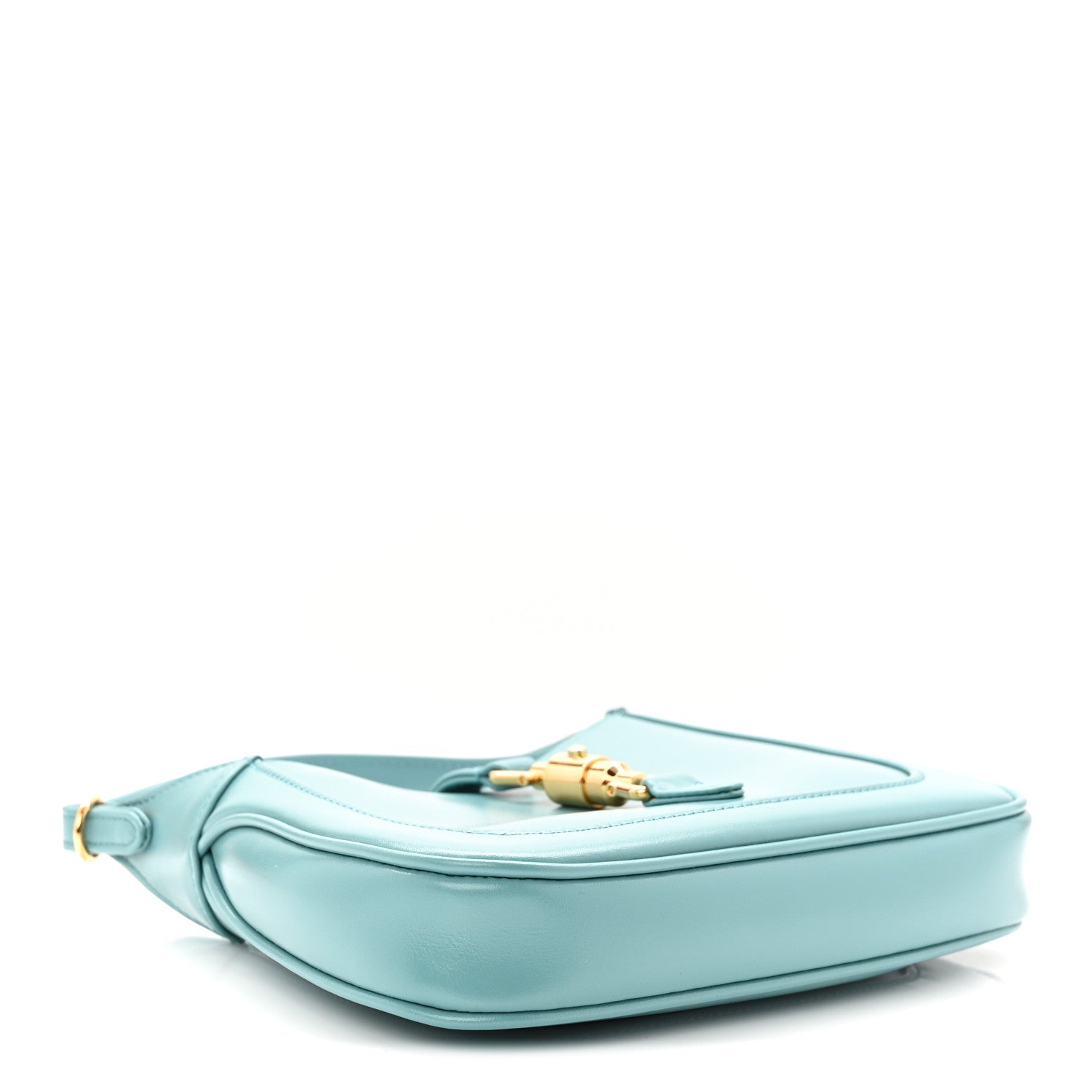 Gucci Boarded Dyana Lux Calfskin Mini Jackie 1961 Hobo Dusty Azure 4 of 10