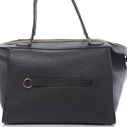 Celine Bullhide Calfskin Small Ring Bag Black 7 of 9