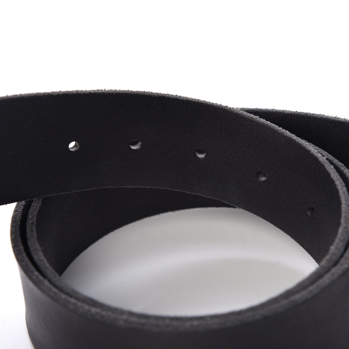 Faded Calfskin Double G 40mm Belt 85 34 Black
