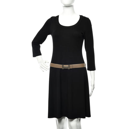 Hermes Epsom Swift Quiz H 32mm Belt 100 Black Etoupe 2 of 6