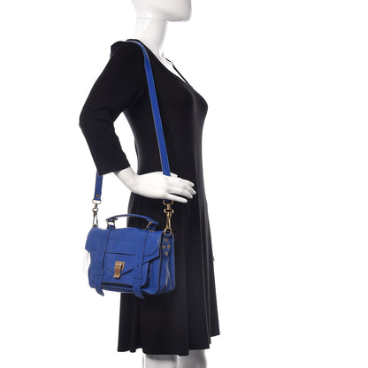 Proenza Schouler Lambskin Tiny PS1 Satchel Royal Blue 2 of 11