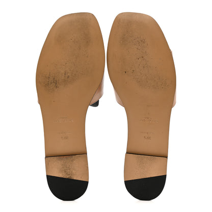 Givenchy Smooth Calfskin 4G Flat Sandals 39.5 Brown 6 of 10