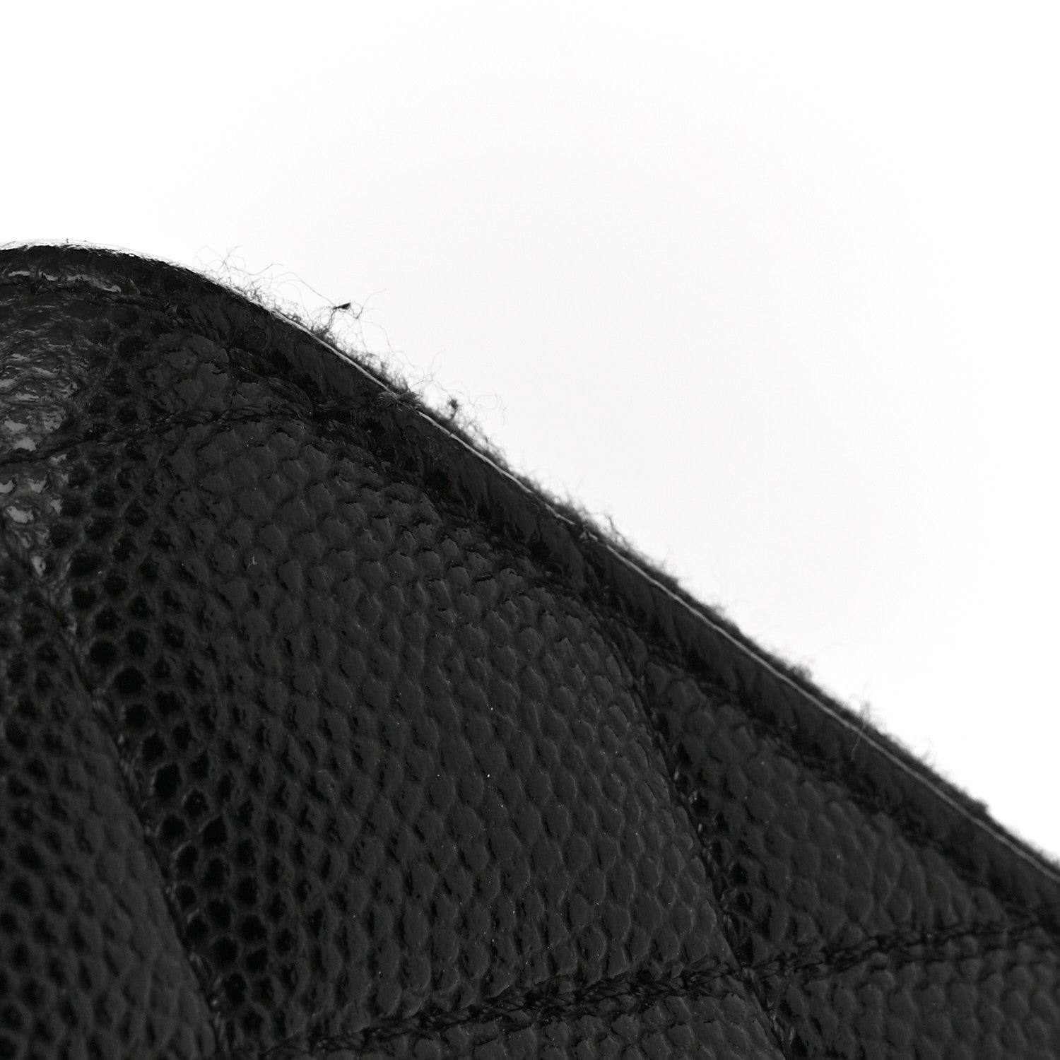 Chanel Caviar Quilted Zip Coin Purse Black 8 of 9
