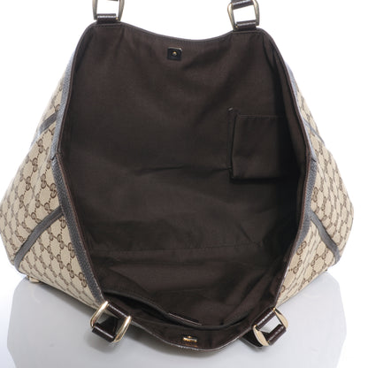 Gucci Monogram Large Abbey Tote Ebony 8 of 8