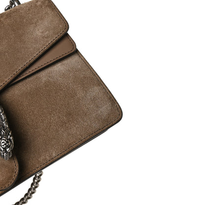 Gucci Suede Small Dionysus Shoulder Bag Taupe 11 of 17
