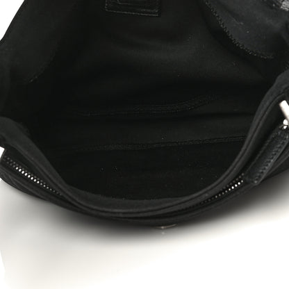 Fendi Neoprene Shoulder Bag Black 6 of 15