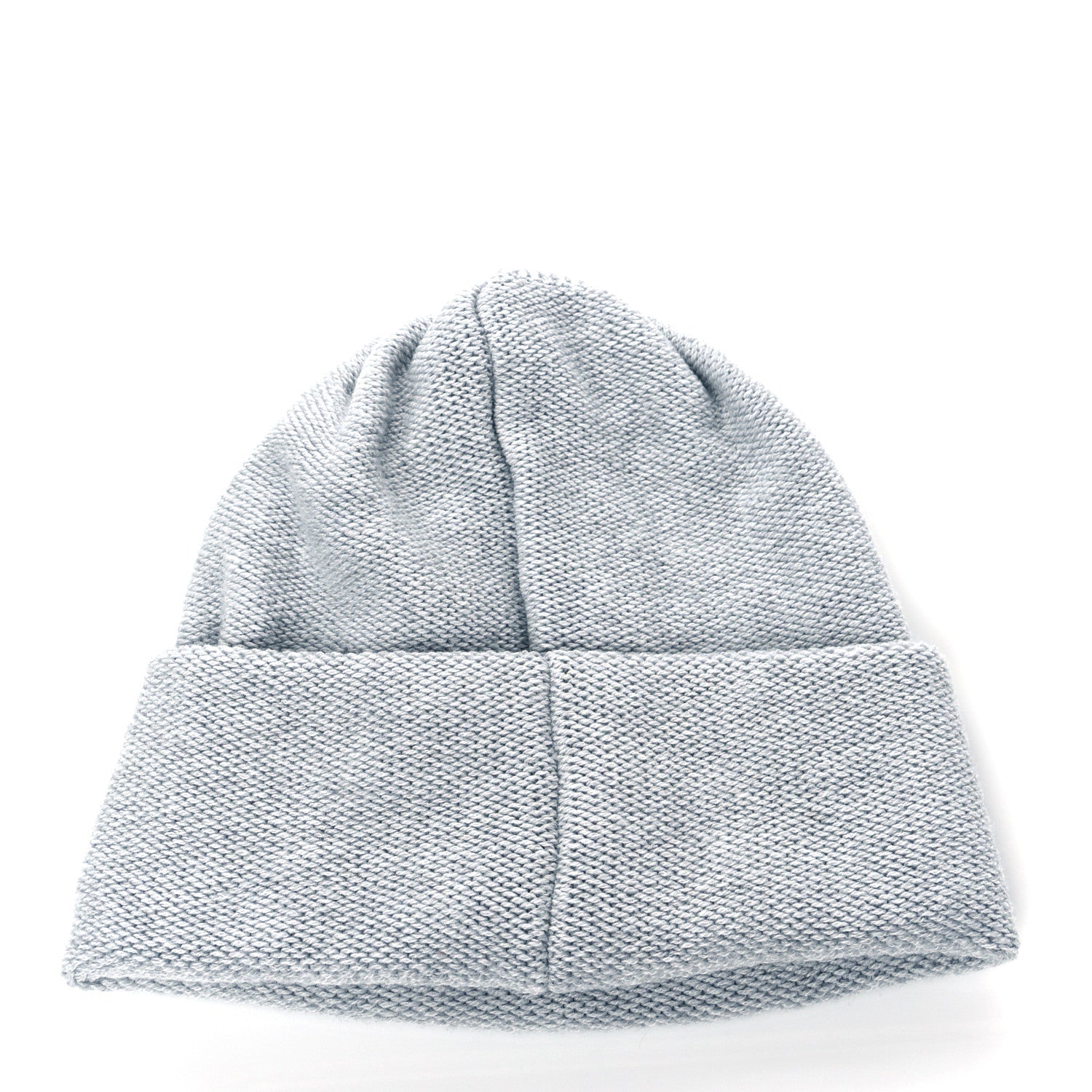 Chanel Cashmere CC Beanie Hat Grey 2 of 5