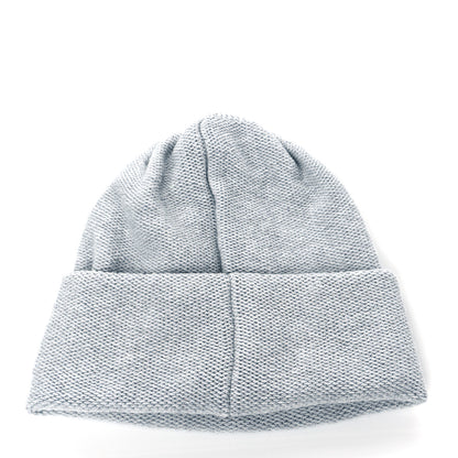 Chanel Cashmere CC Beanie Hat Grey 2 of 5