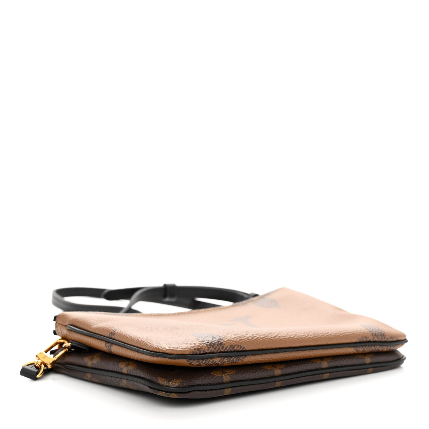 Reverse Monogram Giant Double Zip Pochette
