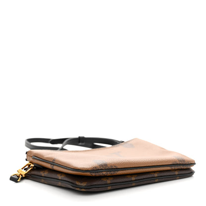 Louis Vuitton Reverse Monogram Giant Double Zip Pochette 4 of 10