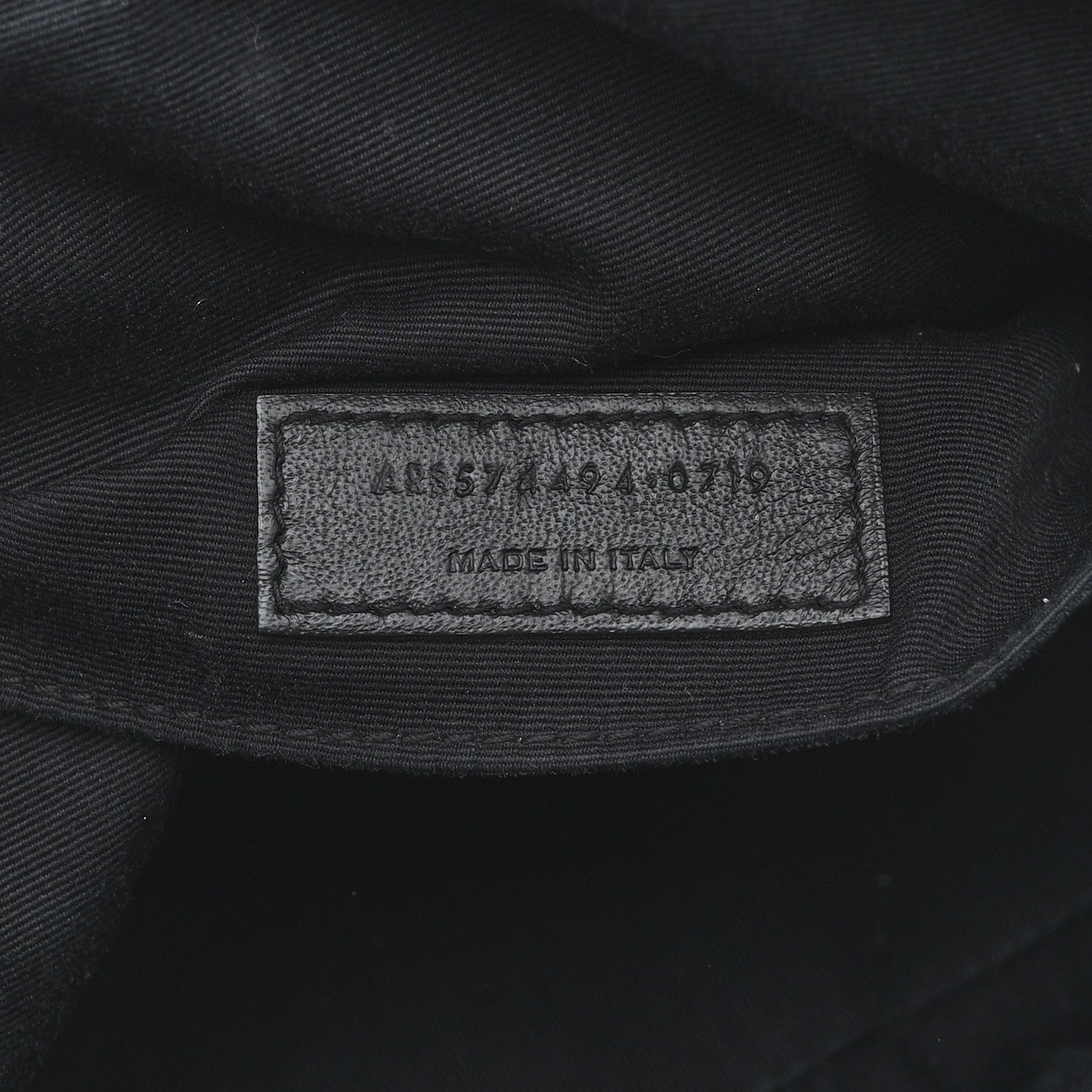Saint Laurent Calfskin Matelasse Monogram Lou Camera Bag Black 7 of 10