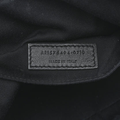 Saint Laurent Calfskin Matelasse Monogram Lou Camera Bag Black 7 of 10