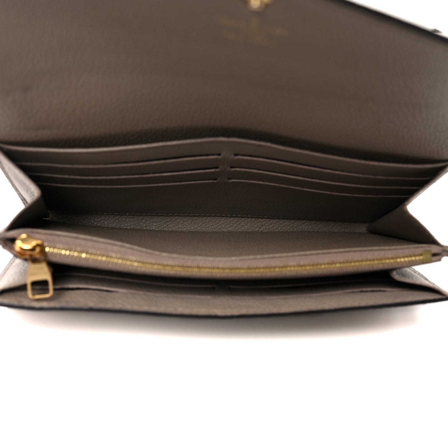 Louis Vuitton Empreinte Monogram Giant Sarah Wallet Tourterelle Creme 5 of 9