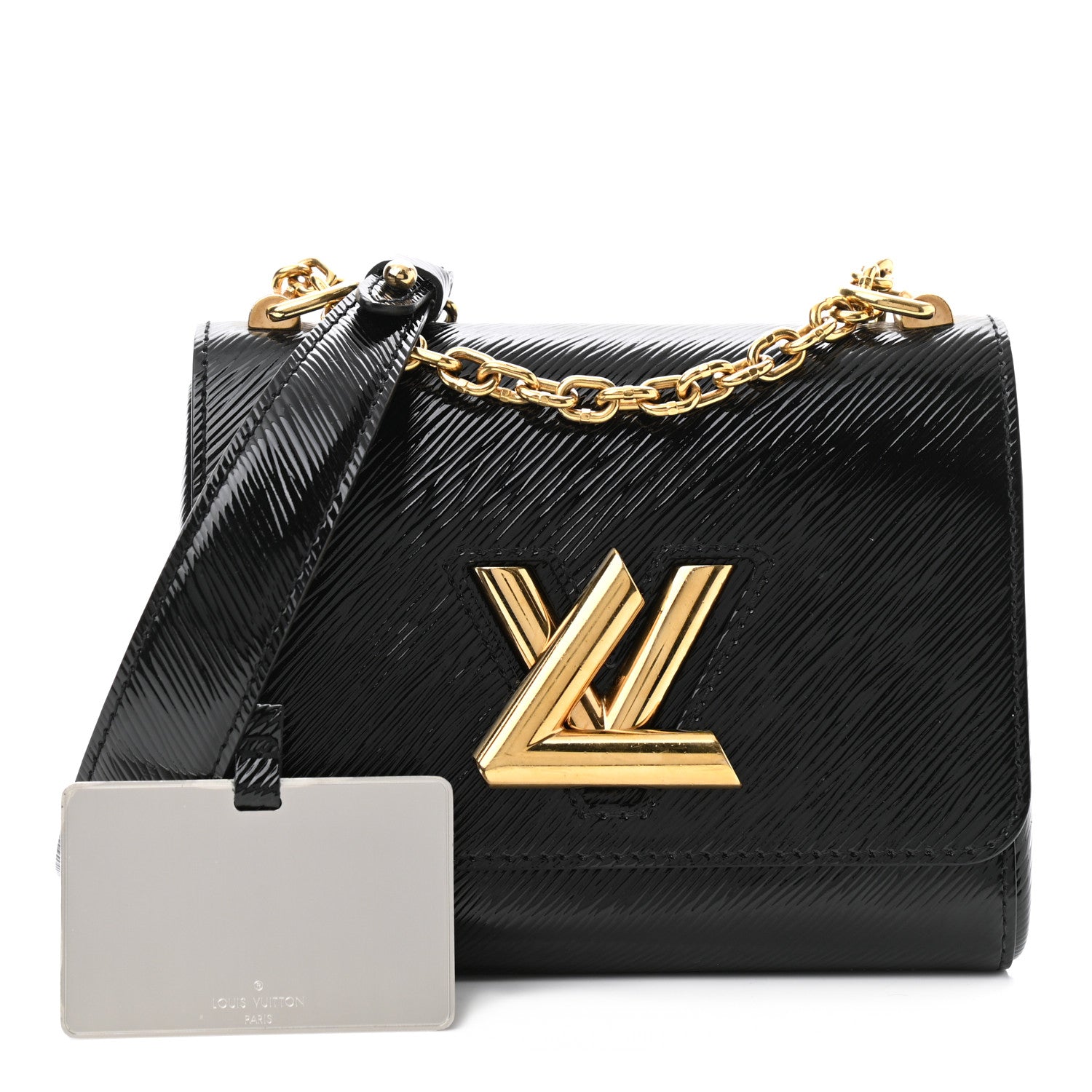 Louis Vuitton Epi Twist Shoulder Bag PM Black 1 of 11