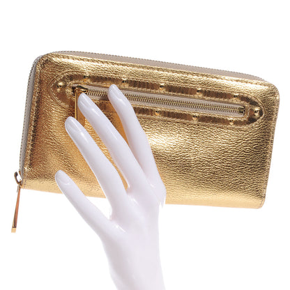 Louis Vuitton Suhali Zippy Wallet Gold 2 of 8