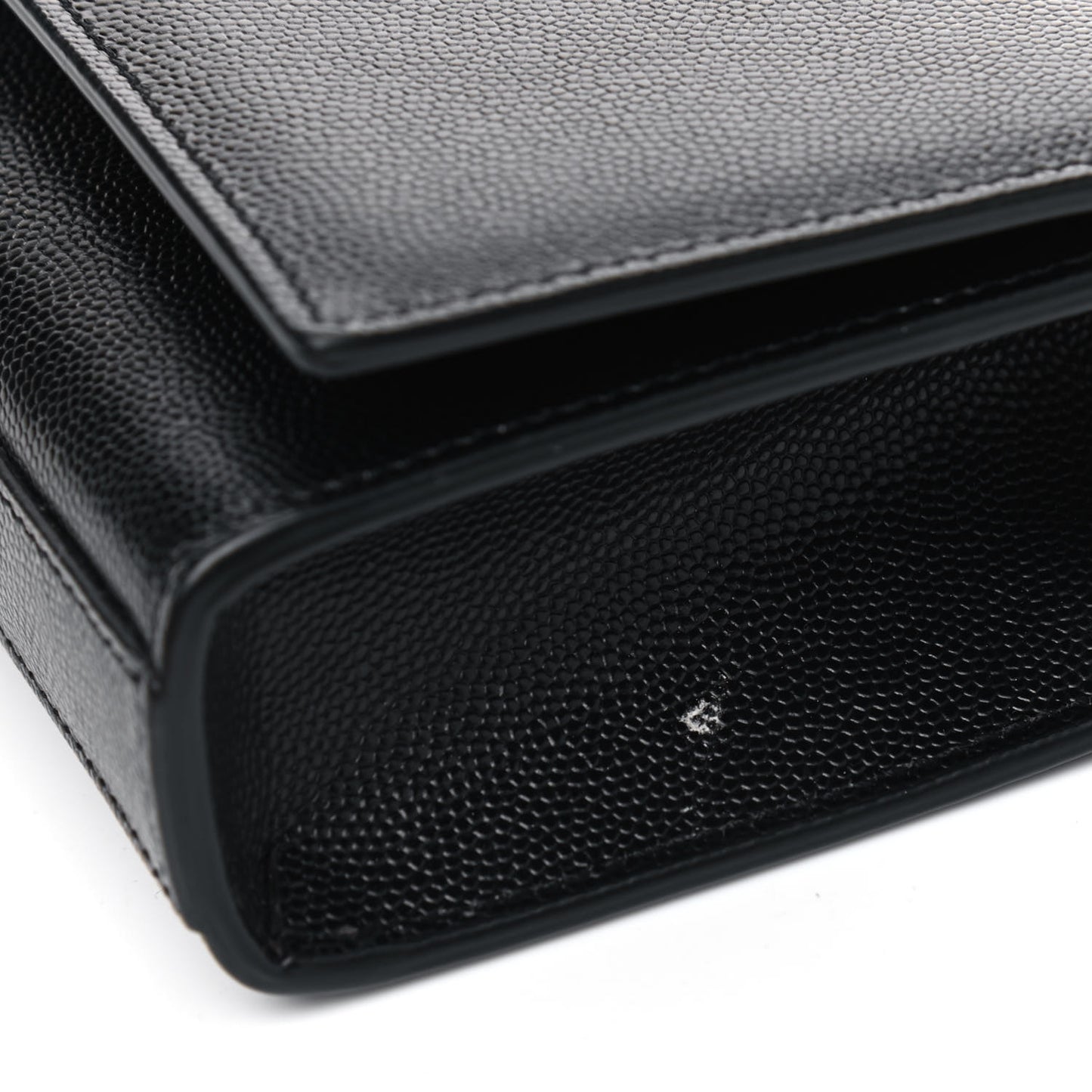 Grain De Poudre Small Monogram Kate Satchel Black