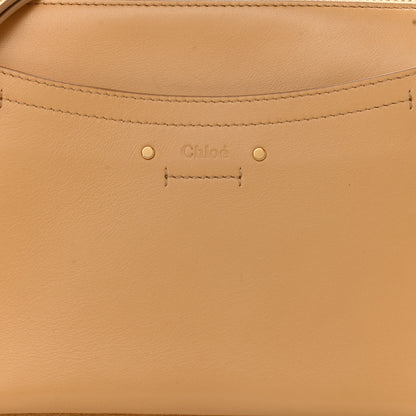 Chloe Calfskin Suede Small Roy Bag Bleached Brown 8 of 12