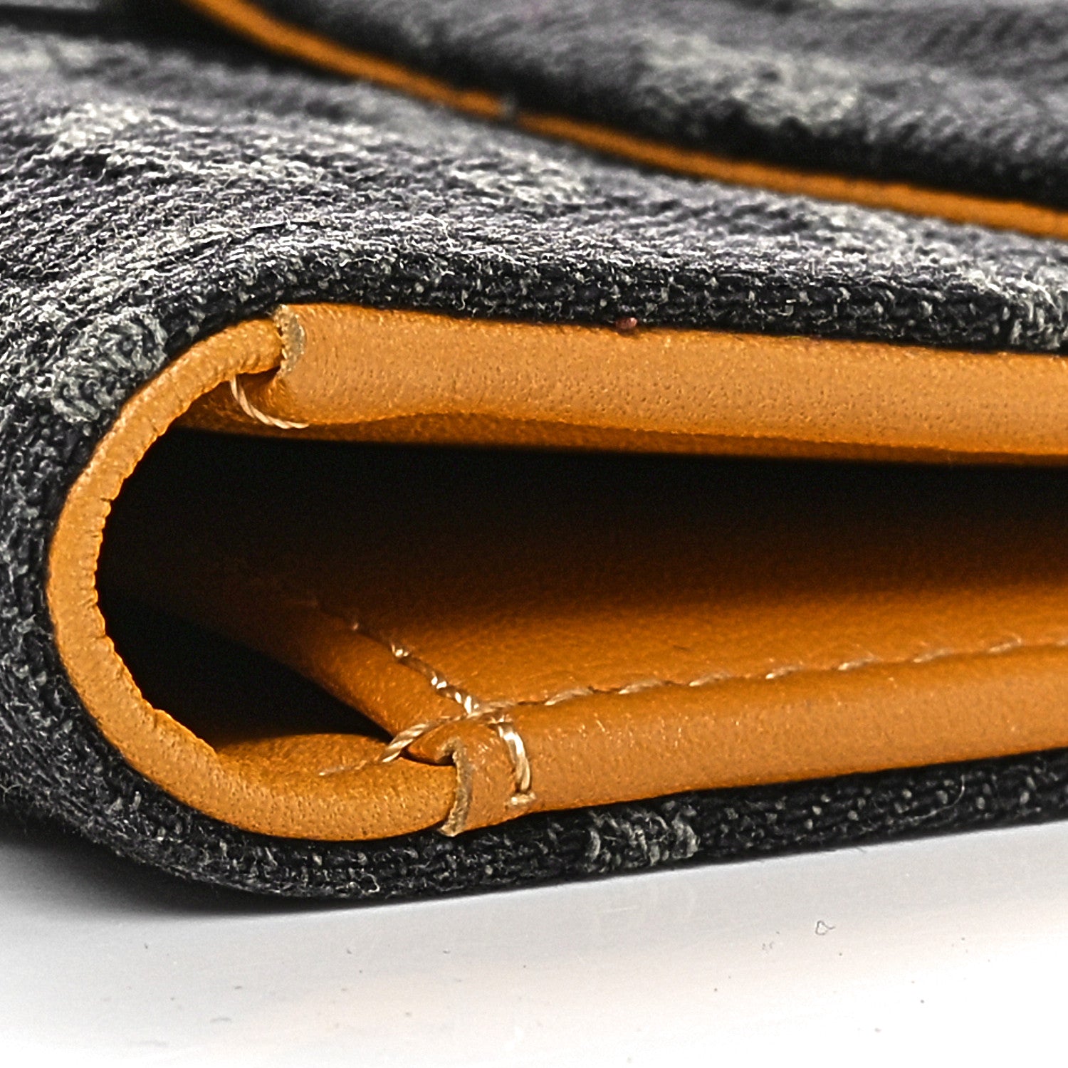 Louis Vuitton Denim Amelia Wallet Black 10 of 10