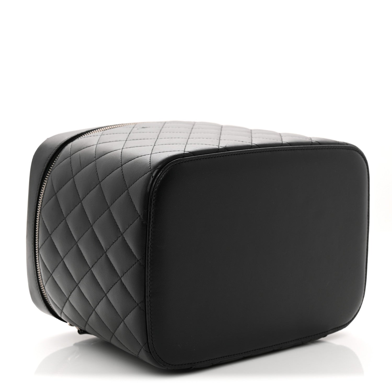 Chanel Lambskin Quilted Large Vanity Pouch Black 4 of 7