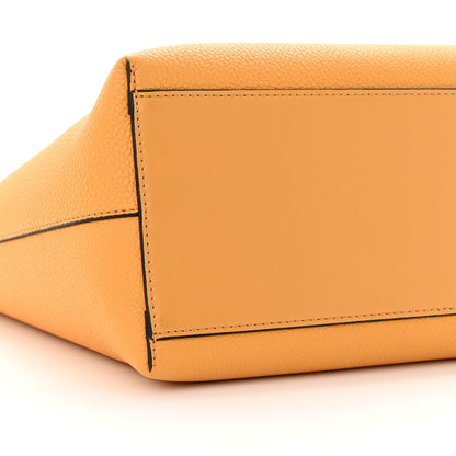 Loewe Grained Calfskin Small Anagram Tote Saffron Yellow 8 of 12