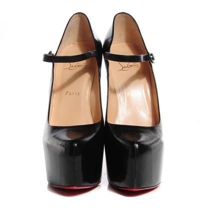 Christian Louboutin Kid Lady Daf 160 Pumps 40 Black 2 of 6