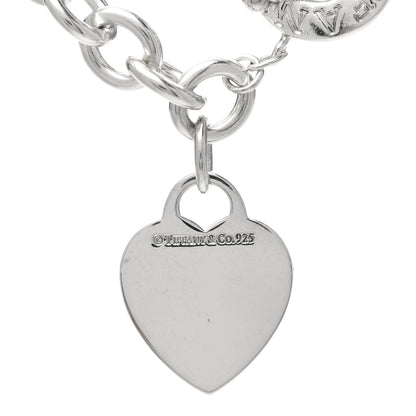 Tiffany Sterling Silver Heart Tag Toggle Necklace 4 of 5