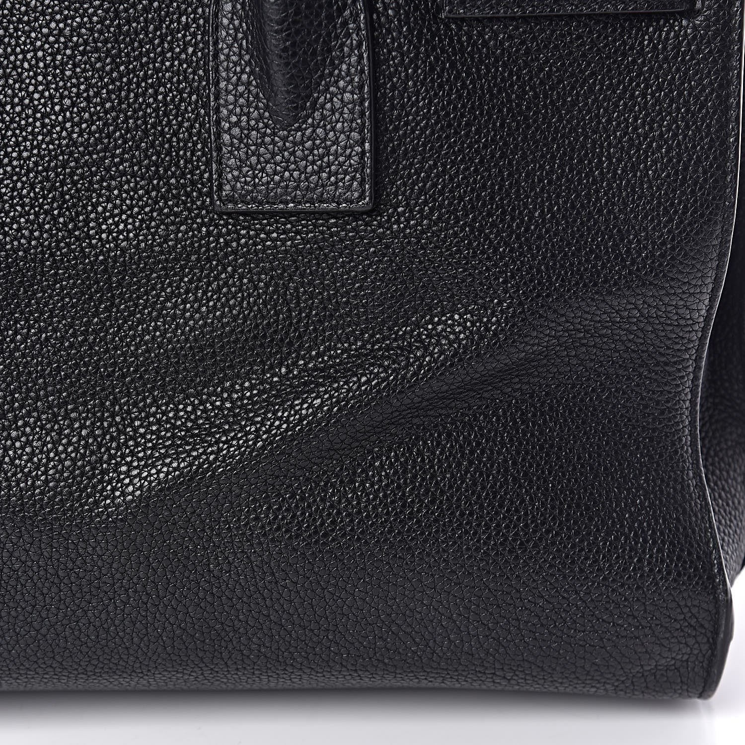 Saint Laurent Grained Calfskin Small Souple Sac De Jour Black 11 of 11
