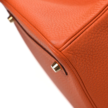 Hermes Togo Birkin 35 Orange 11 of 11