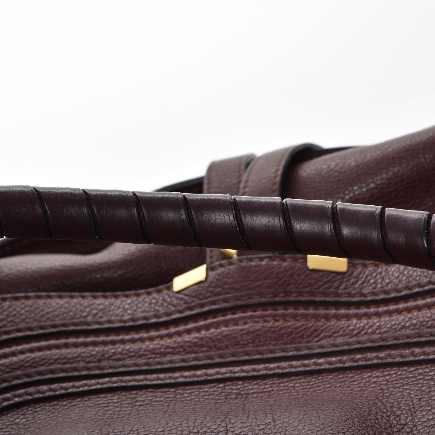 Calfskin Large Marcie Hobo Dark Velvet