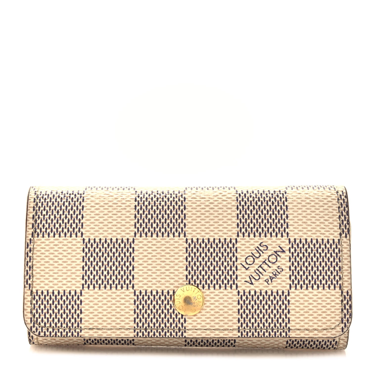 Louis Vuitton Damier Azur Multicles 4 Key Holder 1 of 7