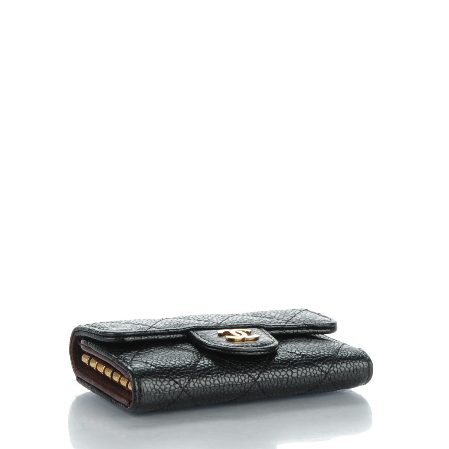Chanel Caviar Quilted 6 Key Holder Black 4 of 9