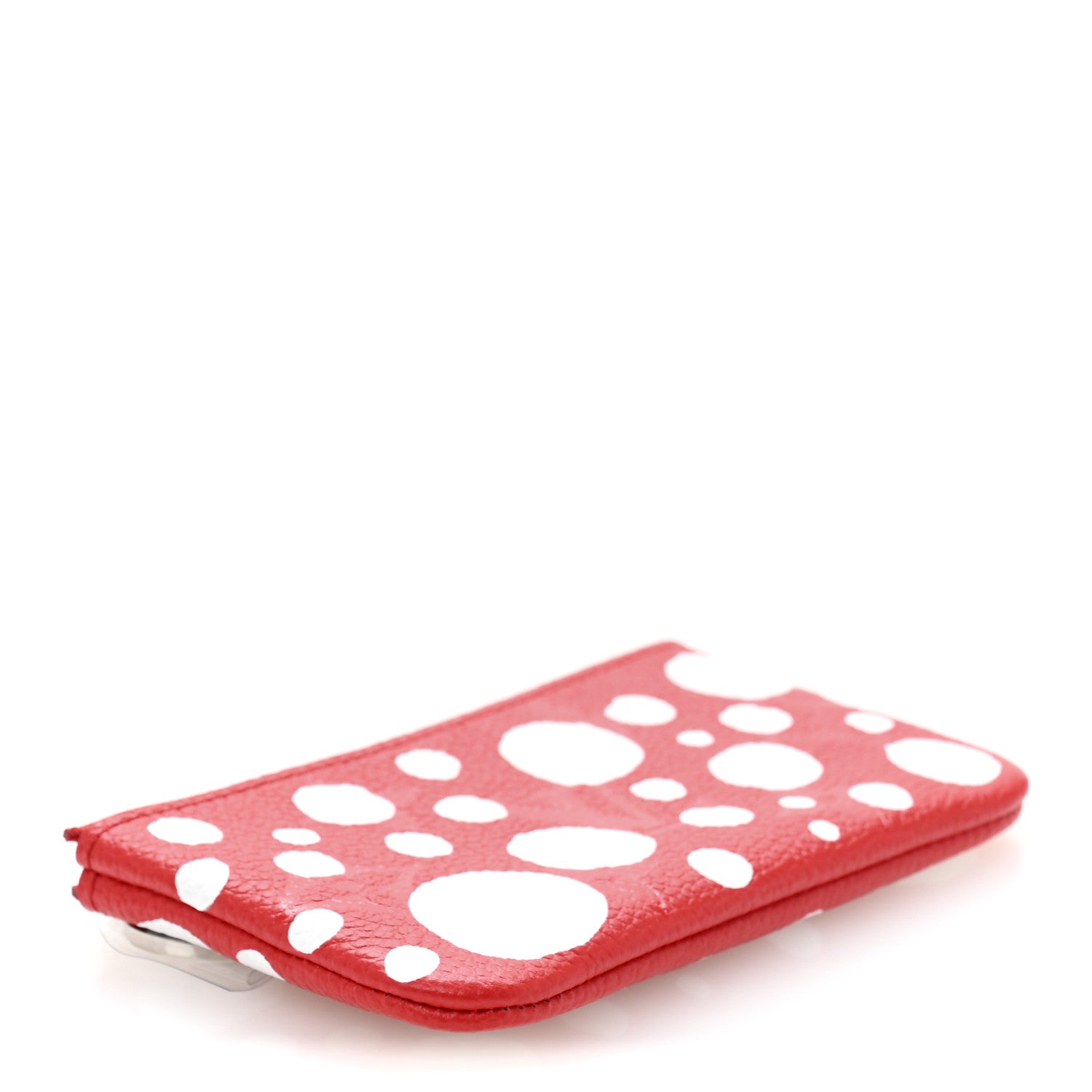 Louis Vuitton LV X YK Empreinte Infinity Dots Key Pouch Red White 4 of 9