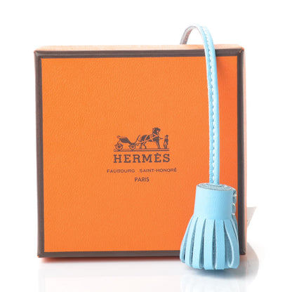 Hermes Milo Lambskin Notebook Page Marker Carmencita Bleu Celeste 4 of 4