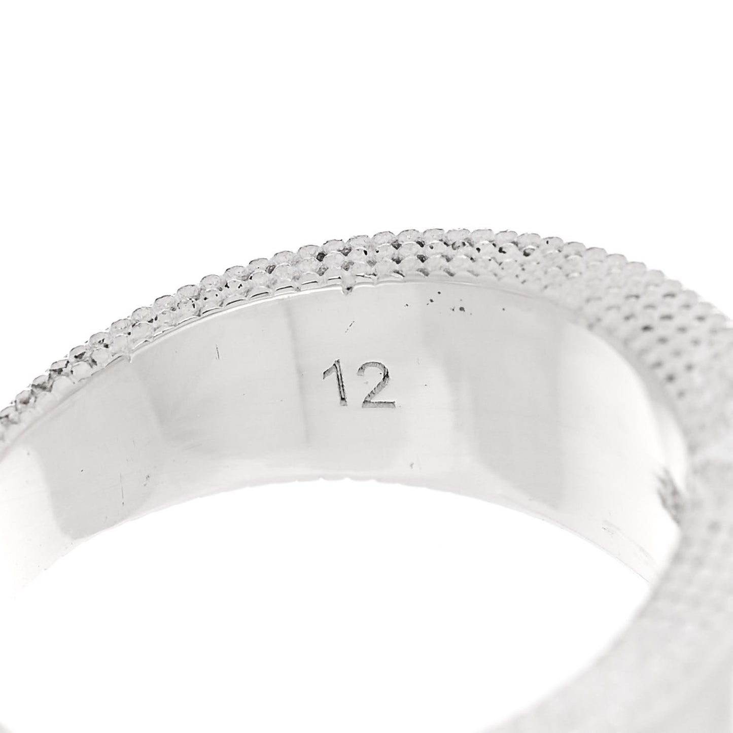 Sterling Silver GG Ring 52 6