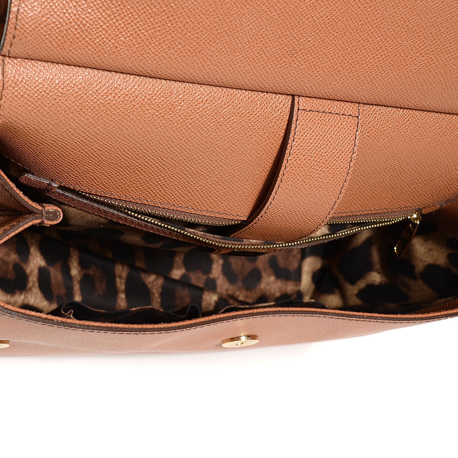 Dolce & Gabbana Dauphine Large Miss Sicily Satchel Beige 6 of 8